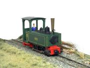 Jouef Decauville 0-4-0 HOe locomotive.