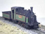 Langley Festiniog Prince 0-4-0 saddle tank.
