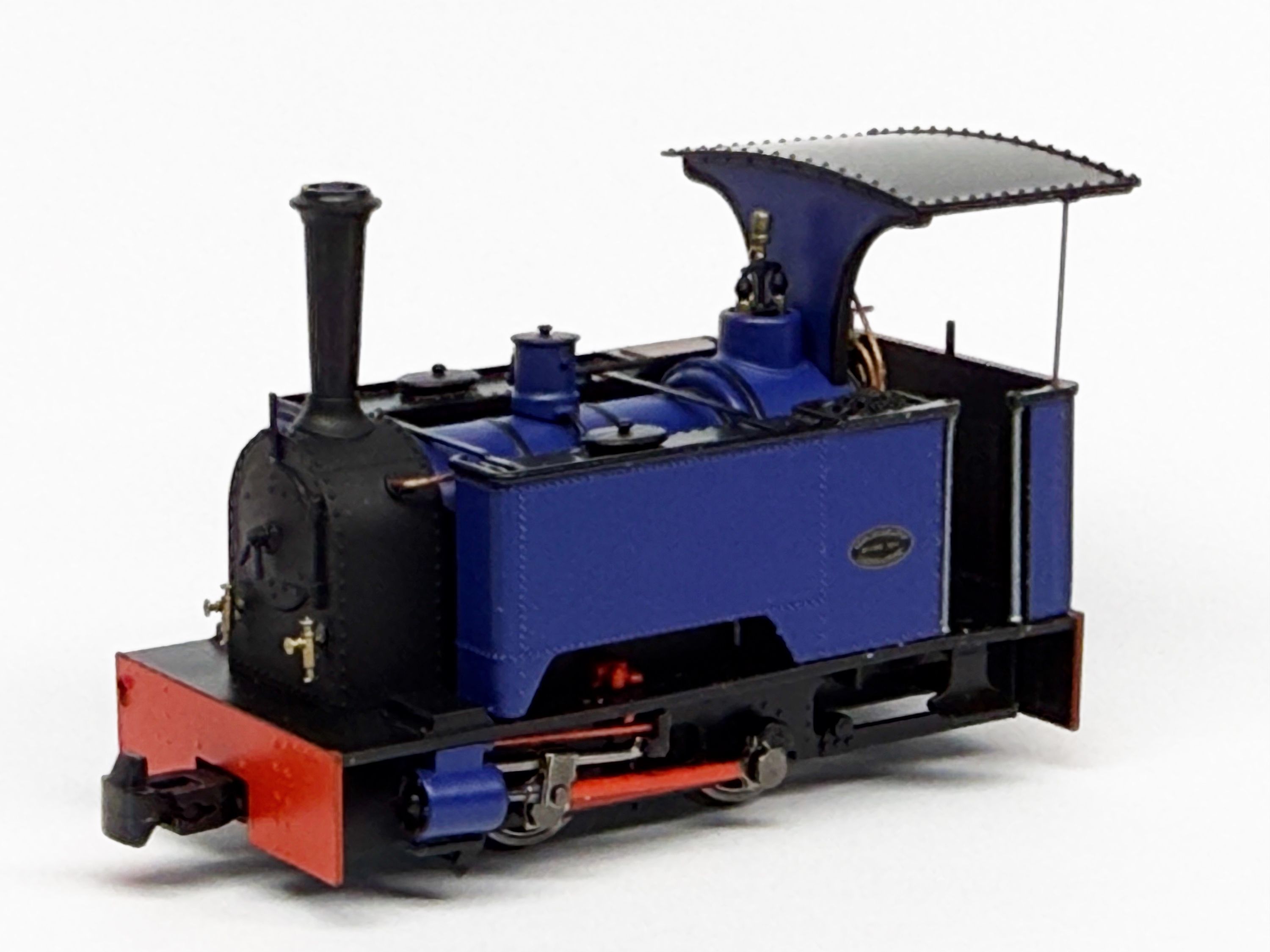 The 009 Society Kerr Stuart Short Tank Sirdar in 009 Society blue